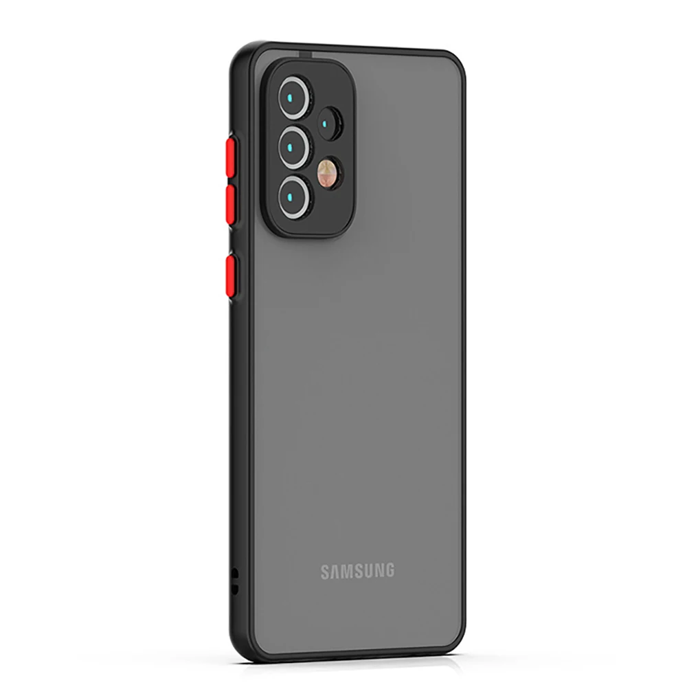 Luxury Original Case For Samsung A14 A24 A34 A54 A15 A25 A35 A55 5G Fundas Camera Protection Armor Shockproof Cover Cases