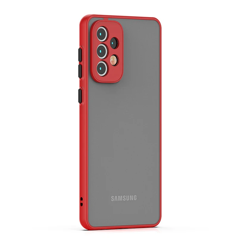 Luxury Original Case For Samsung A14 A24 A34 A54 A15 A25 A35 A55 5G Fundas Camera Protection Armor Shockproof Cover Cases