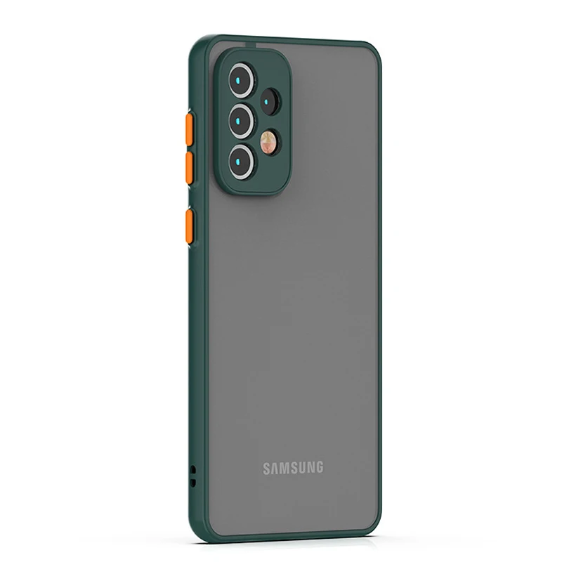 Luxury Original Case For Samsung A14 A24 A34 A54 A15 A25 A35 A55 5G Fundas Camera Protection Armor Shockproof Cover Cases
