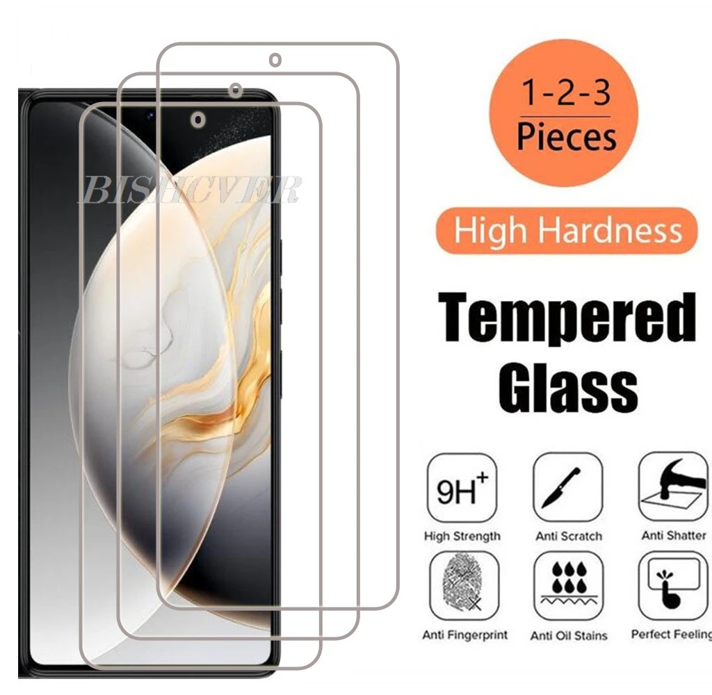 Tempered Glass For Tecno Camon 30 4G 6.78" TecnoCamon30 5G Camon30 CL6 CL7 Screen Protective Protector Phone Cover Film