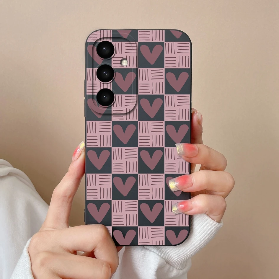 Cases For Samsung S25 Ultra S25Plus Cute Rabbit Cartoon Pattern Liquid Soft Silicone Premium Protection For Samsung S 25 Coques