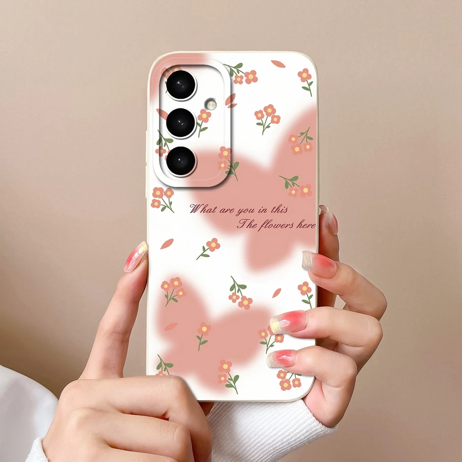 Cases For Samsung S25 Ultra S25Plus Cute Rabbit Cartoon Pattern Liquid Soft Silicone Premium Protection For Samsung S 25 Coques