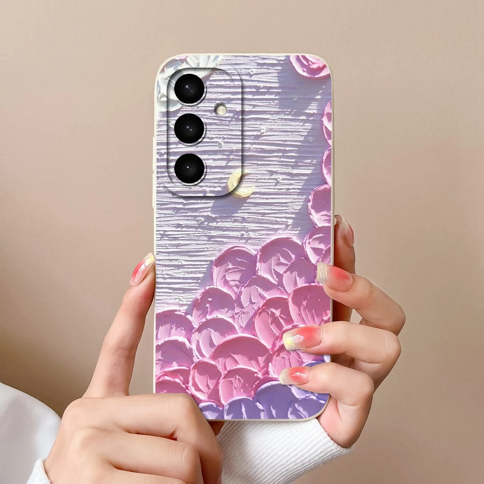 Cases For Samsung S25 Ultra S25Plus Cute Rabbit Cartoon Pattern Liquid Soft Silicone Premium Protection For Samsung S 25 Coques