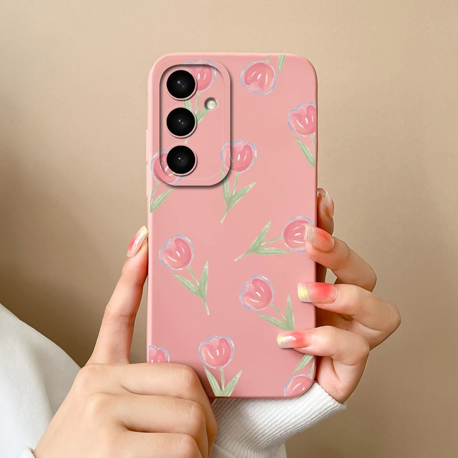 Cases For Samsung S25 Ultra S25Plus Cute Rabbit Cartoon Pattern Liquid Soft Silicone Premium Protection For Samsung S 25 Coques