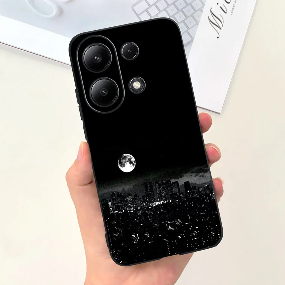 For Xiaomi Redmi Note 13 4G Case Redmi Note 13 Pro 4G Fashion Painted Candy Color Soft Silicon Cover For Redmi Note13 13Pro 4G