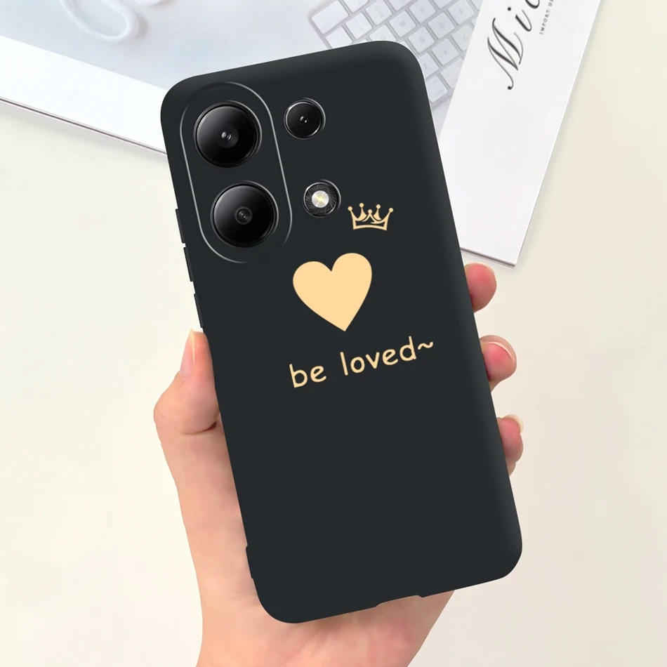 For Xiaomi Redmi Note 13 4G Case Redmi Note 13 Pro 4G Fashion Painted Candy Color Soft Silicon Cover For Redmi Note13 13Pro 4G