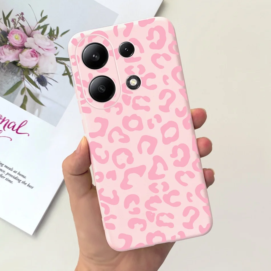 For Xiaomi Redmi Note 13 4G Case Redmi Note 13 Pro 4G Fashion Painted Candy Color Soft Silicon Cover For Redmi Note13 13Pro 4G