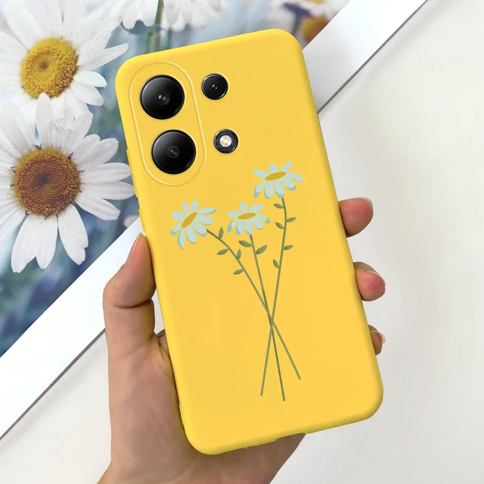For Xiaomi Redmi Note 13 4G Case Redmi Note 13 Pro 4G Fashion Painted Candy Color Soft Silicon Cover For Redmi Note13 13Pro 4G