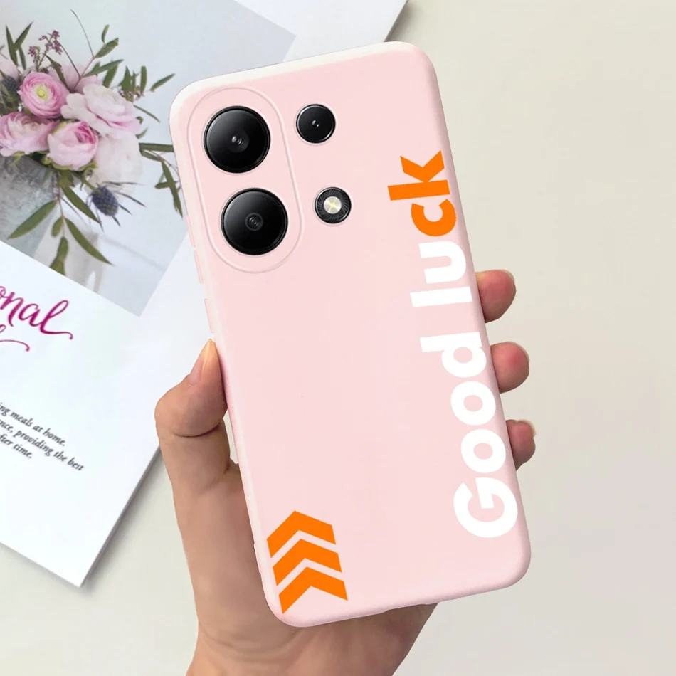 For Xiaomi Redmi Note 13 4G Case Redmi Note 13 Pro 4G Fashion Painted Candy Color Soft Silicon Cover For Redmi Note13 13Pro 4G