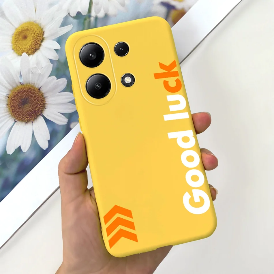 For Xiaomi Redmi Note 13 4G Case Redmi Note 13 Pro 4G Fashion Painted Candy Color Soft Silicon Cover For Redmi Note13 13Pro 4G