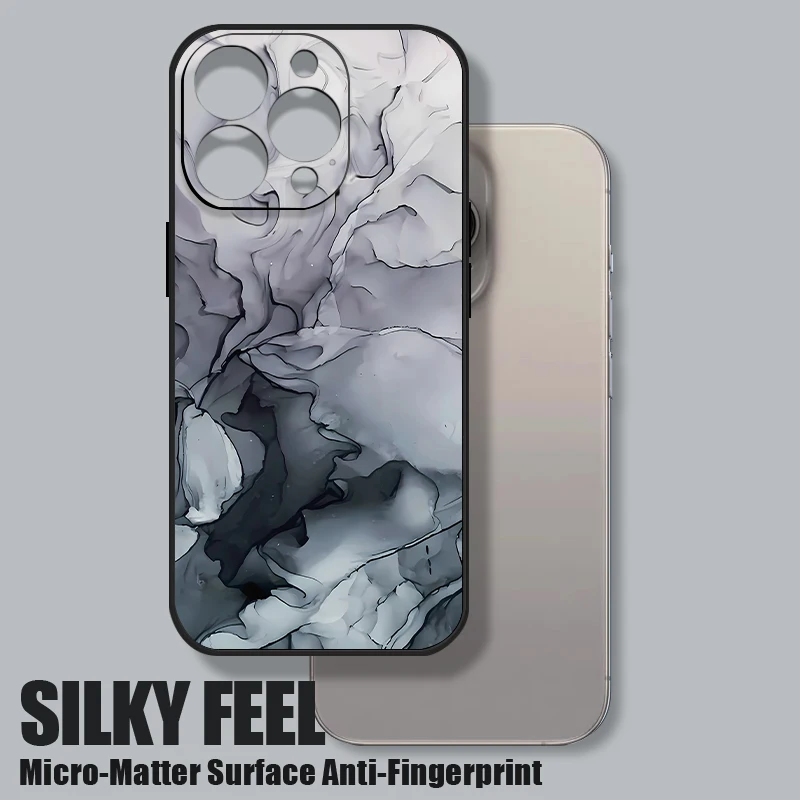 Colorful Marble Case For iPhone 15 Pro Max Coque iPhone 14 13 12 18 Pro Max 11 16 16E 17 Luxury Shockproof Lanyard Case Cover