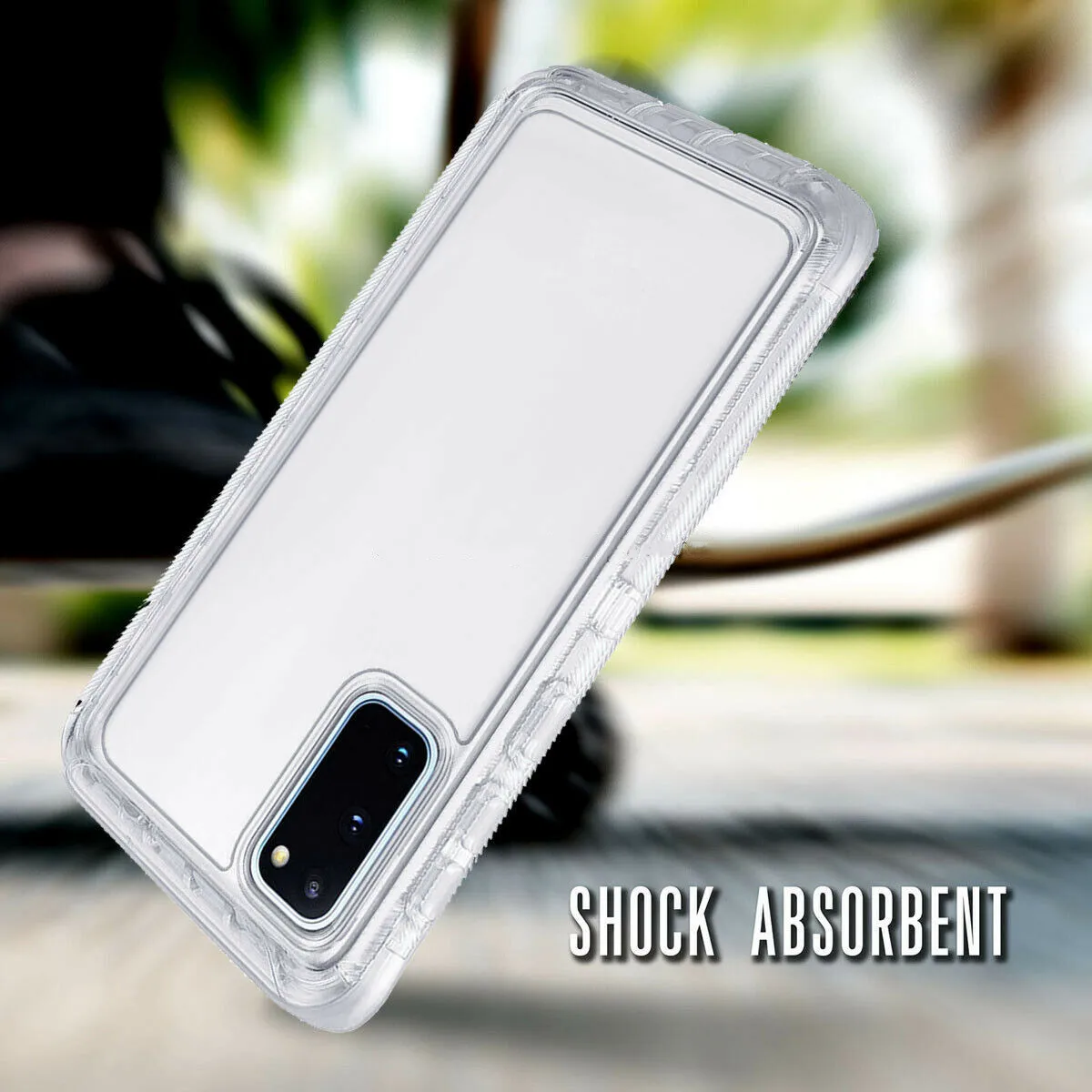 3 IN 1 For Samsung Galaxy S21 S20 S22 S23 S24 S25 S26 Ultra S10 Note 20 10 Heavy Duty Clear Shockproof Hybrid Bumper Case Cover