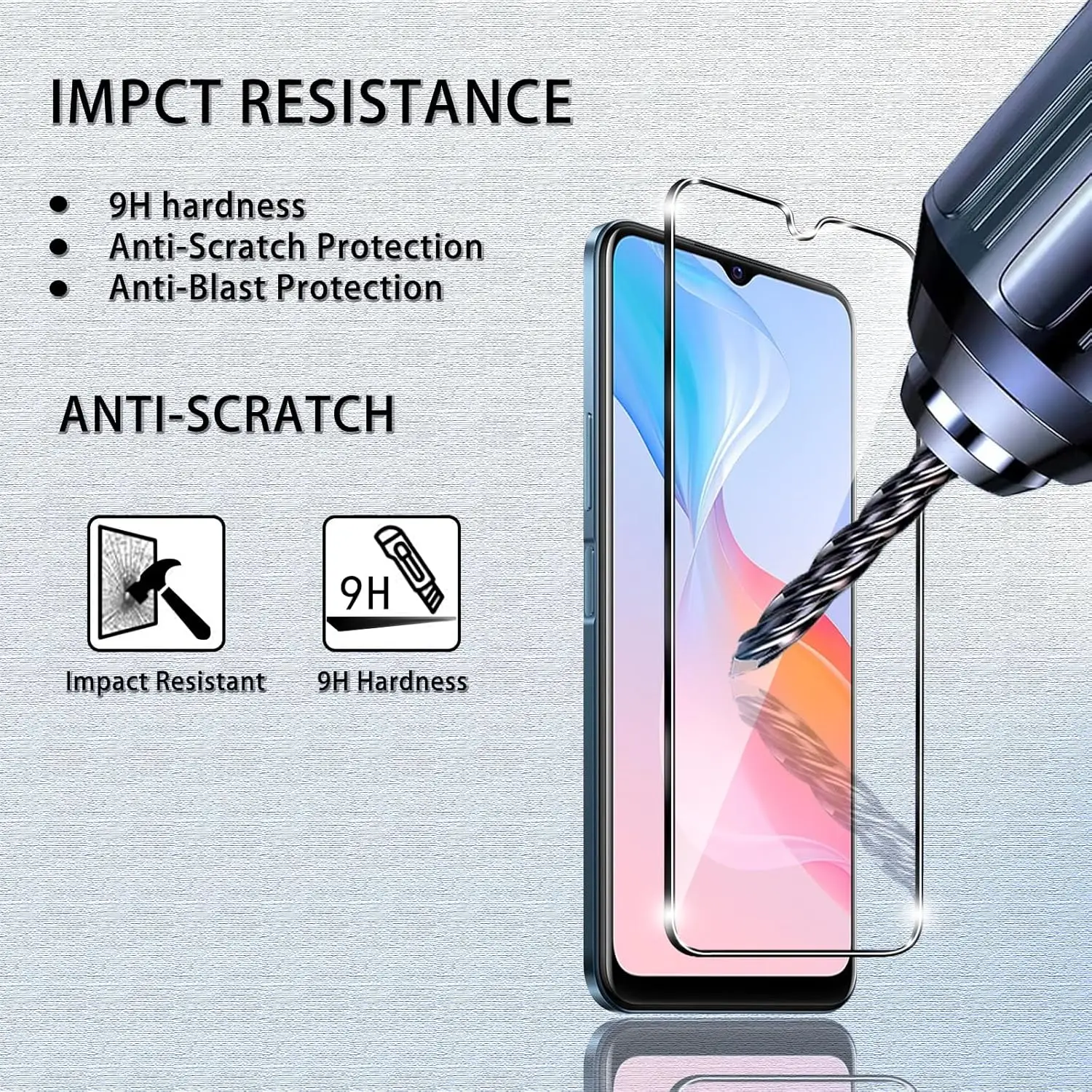 For VIVO Y21s Tempered Glass