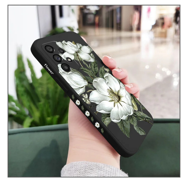 Wild Flowers Phone Case For Samsung For A54 A34 A24 A14 A15 A25 A35 A55 A73 A53 A33 A23 A13 A03 A04 A04S A72 A52 A32 A22 4G 5G