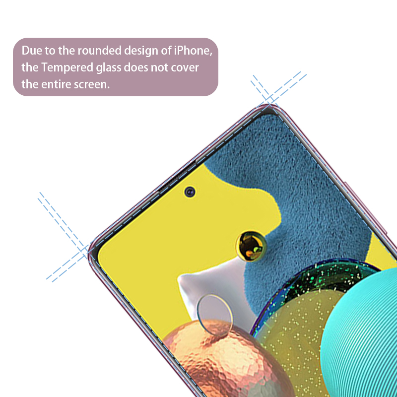 1-5PCS Tempered Glass For Samsung A14 A54 A53 A13 A33 A34 A52S 5G Screen Protector For A52 A73 A21S A51 A72 Glass