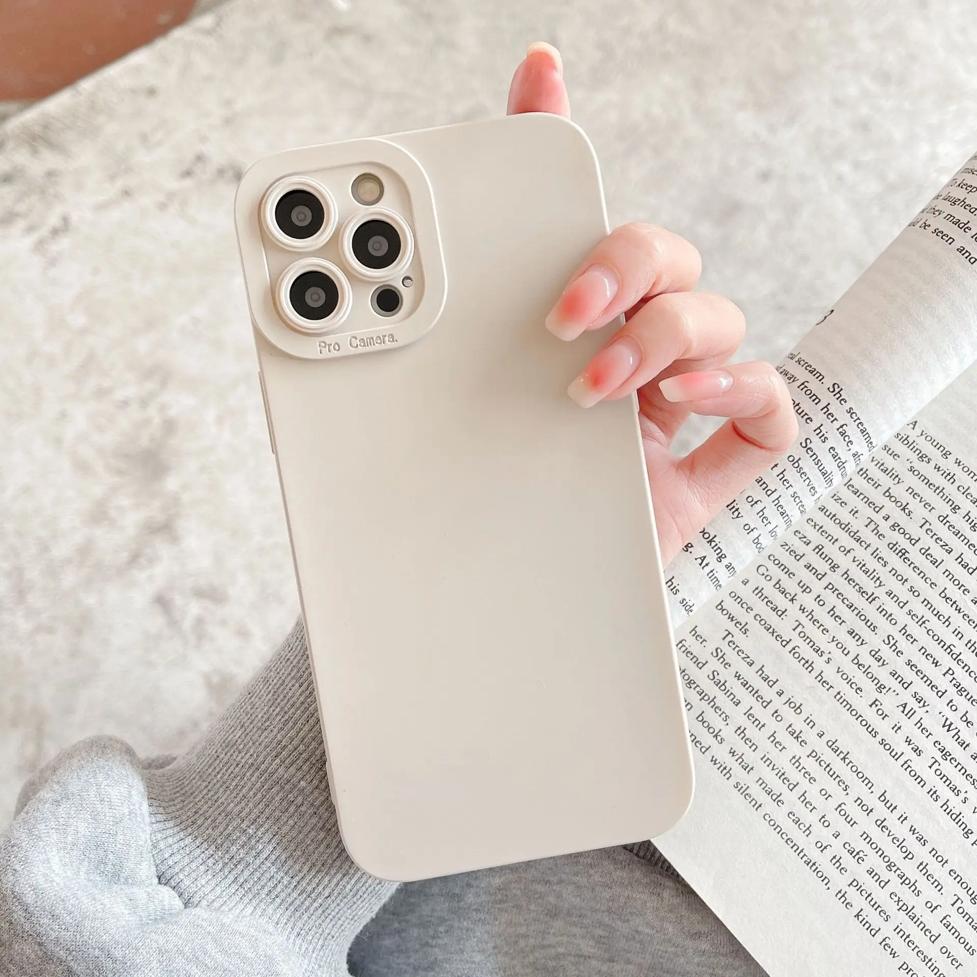 high-end Black Shockproof Silicone TPU Phone Case For Iphone 16 15 14 13 12 Pro 11 Pro Max X Xs XR 7 8 SE Men Protect Lens Cover