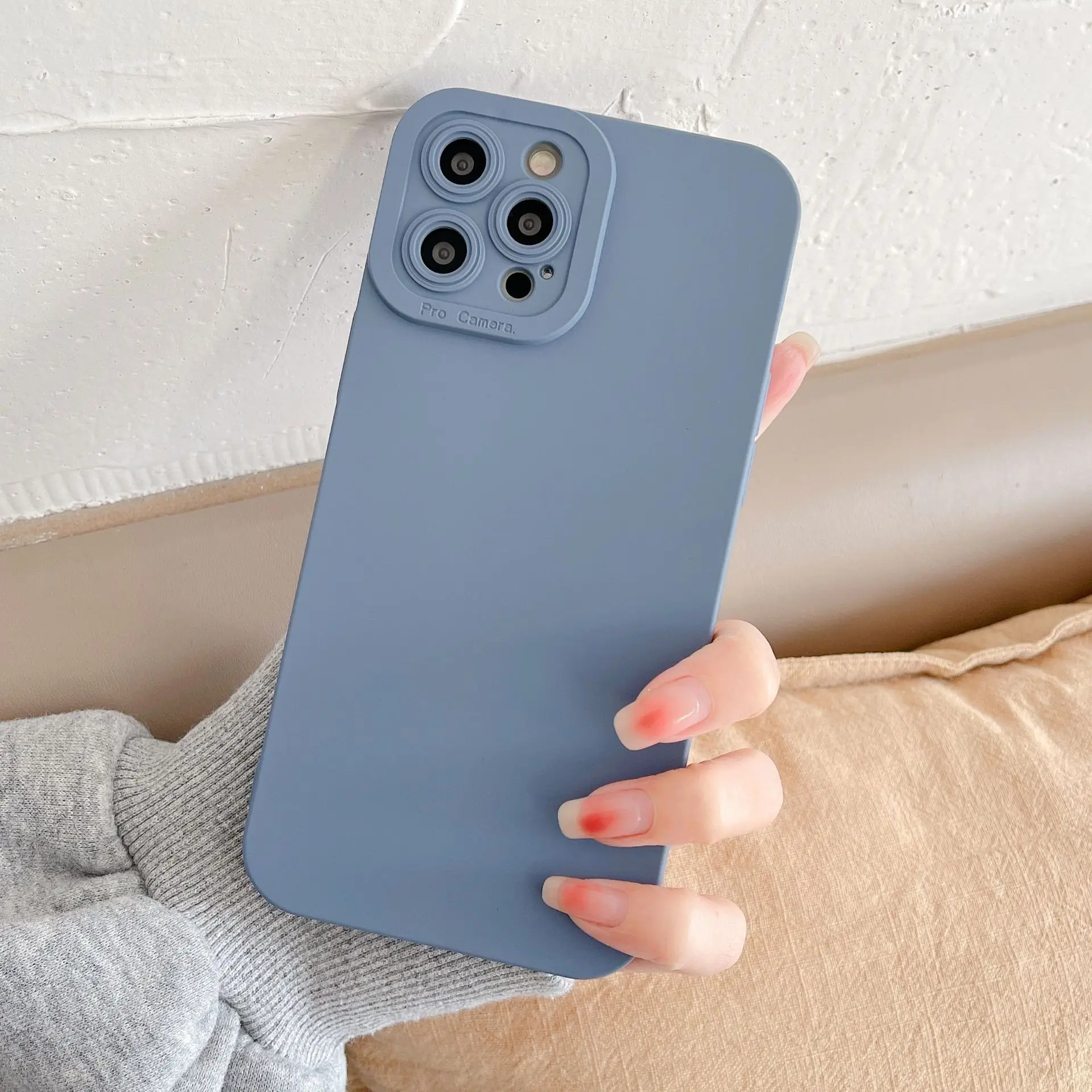 high-end Black Shockproof Silicone TPU Phone Case For Iphone 16 15 14 13 12 Pro 11 Pro Max X Xs XR 7 8 SE Men Protect Lens Cover