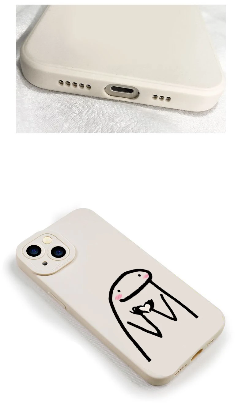 Cute Cartoon Matchman Silicone Phone Case For IPhone 16 15 14 13 Pro Max 12 Mini 11 pro XS XR X 7 8 Plus SE 2020 Case