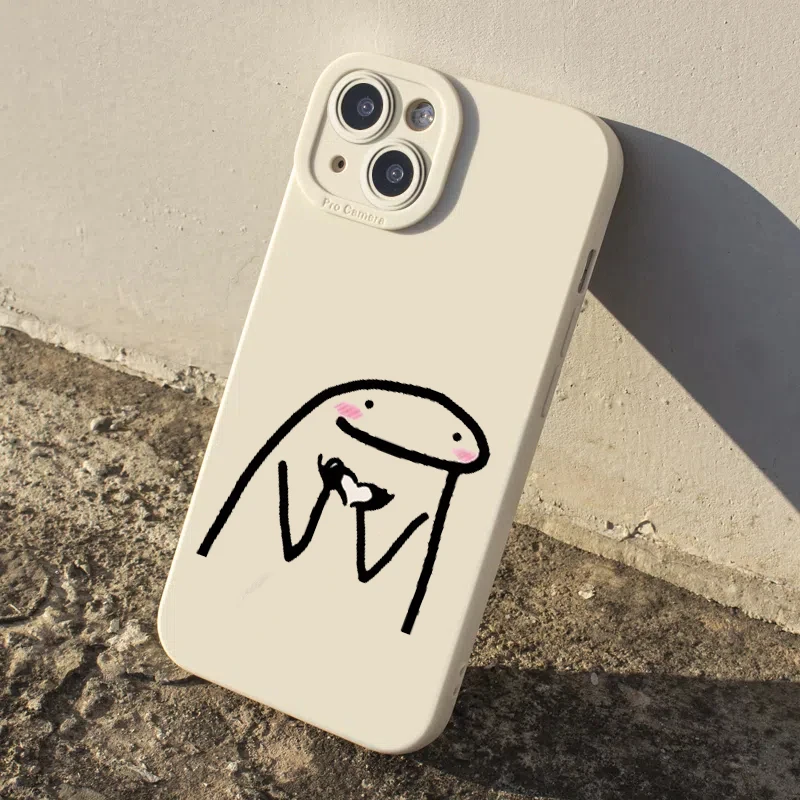 Cute Cartoon Matchman Silicone Phone Case For IPhone 16 15 14 13 Pro Max 12 Mini 11 pro XS XR X 7 8 Plus SE 2020 Case
