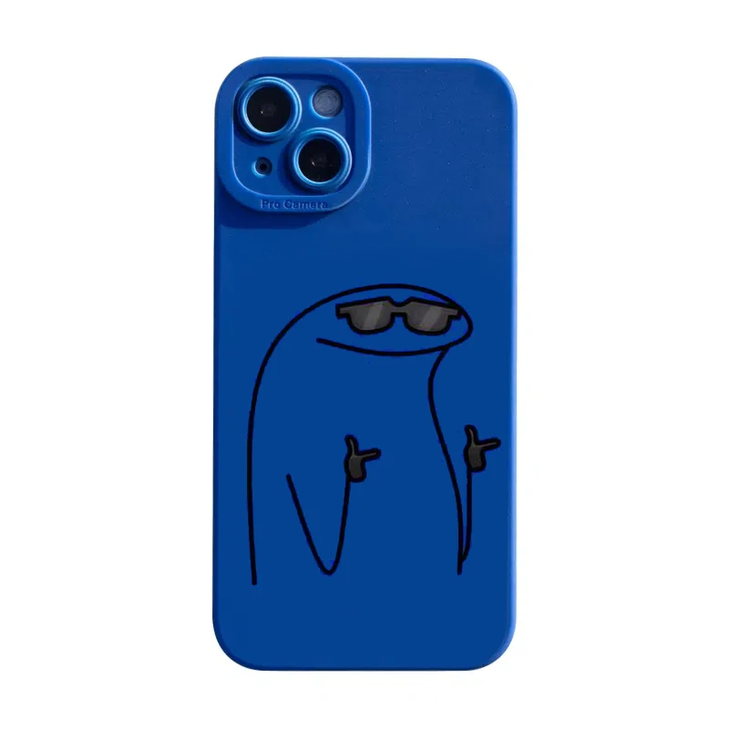 Cute Cartoon Matchman Silicone Phone Case For IPhone 16 15 14 13 Pro Max 12 Mini 11 pro XS XR X 7 8 Plus SE 2020 Case