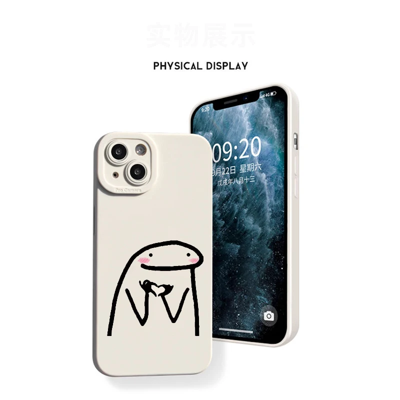 Cute Cartoon Matchman Silicone Phone Case For IPhone 16 15 14 13 Pro Max 12 Mini 11 pro XS XR X 7 8 Plus SE 2020 Case