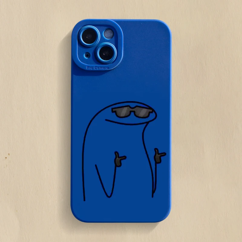 Cute Cartoon Matchman Silicone Phone Case For IPhone 16 15 14 13 Pro Max 12 Mini 11 pro XS XR X 7 8 Plus SE 2020 Case