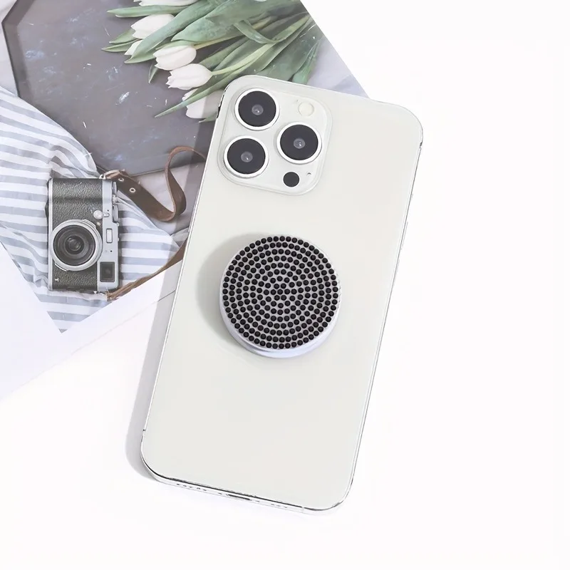 Flash Diamond Phone Push Pull Stand, Creative Colorful Phone, Integrated Folding Stand, Lazy Phone Back Adhesive Stand