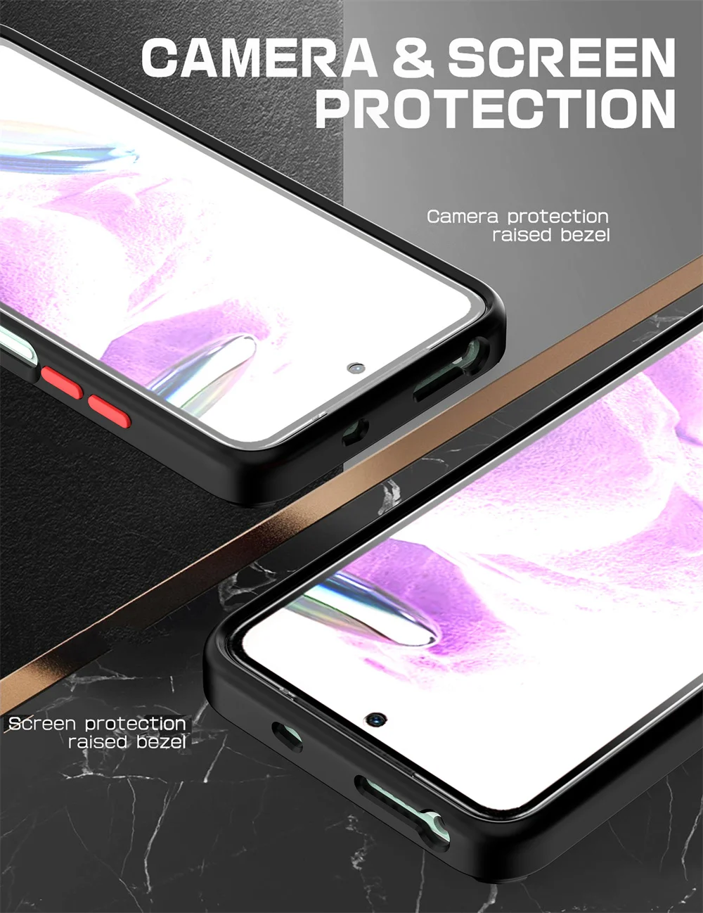 NEW Shockproof Magnetic Case For Xiaomi Redmi Note 14 13 12S 4G 12 11 Pro 10 8 9S Redmi 9 10 10C 12 Cover Ring Holder