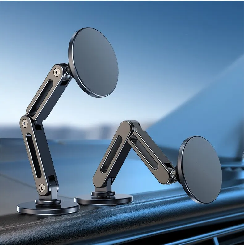 Magnetic Car Phone Holder Stand Magnet Car Mount Smartphone GPS Mobile Cell Support in Car Bracket for iPhone 15 Samsung Xiaomi