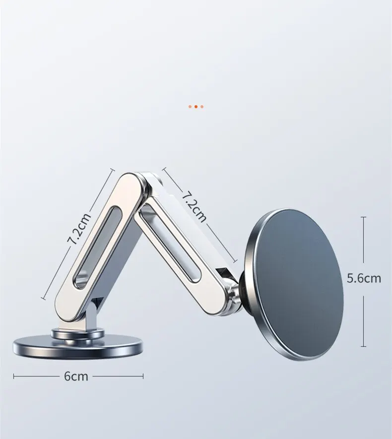 Magnetic Car Phone Holder Stand Magnet Car Mount Smartphone GPS Mobile Cell Support in Car Bracket for iPhone 15 Samsung Xiaomi