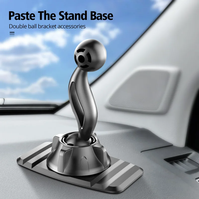 Universal 17mm Ball Head Base Car Air Vent Clip For Magnetic Car Phone Holder Dashboard Support Stand Mobile Phone Accessories