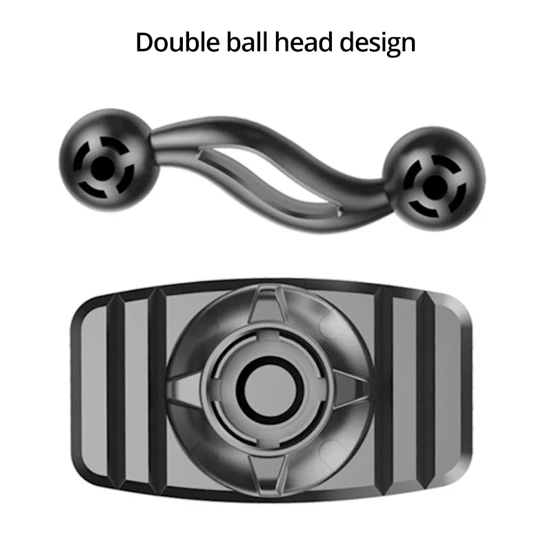 Universal 17mm Ball Head Base Car Air Vent Clip For Magnetic Car Phone Holder Dashboard Support Stand Mobile Phone Accessories