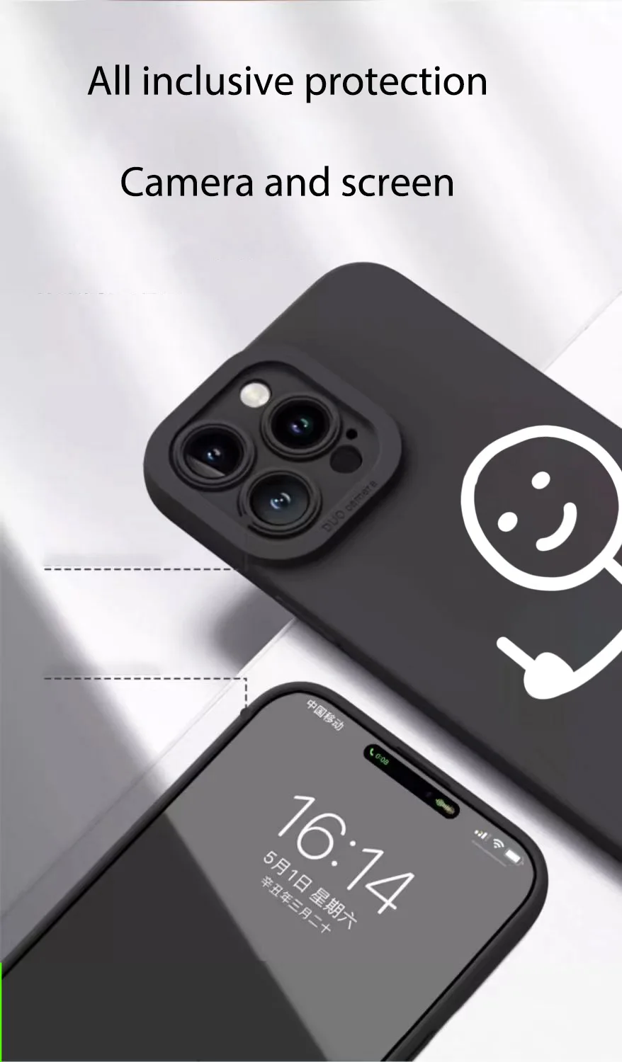 Finger People Pro Camera Phone Case For iPhone 18 17 16 15 14 Pro Max Plus 11 12 13 17E Air 16E Matte Soft Silicone Bumper Cover