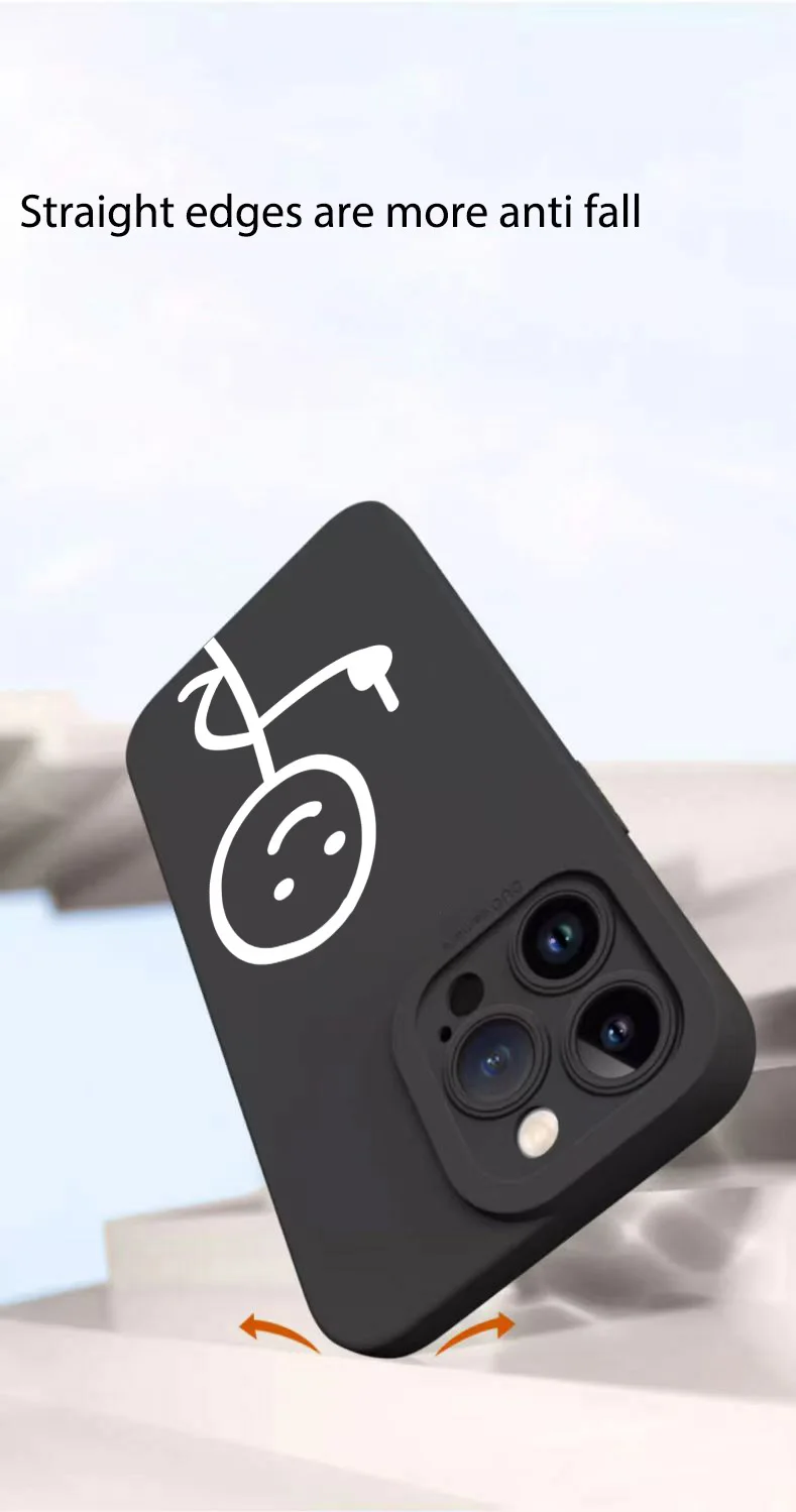 Finger People Pro Camera Phone Case For iPhone 18 17 16 15 14 Pro Max Plus 11 12 13 17E Air 16E Matte Soft Silicone Bumper Cover