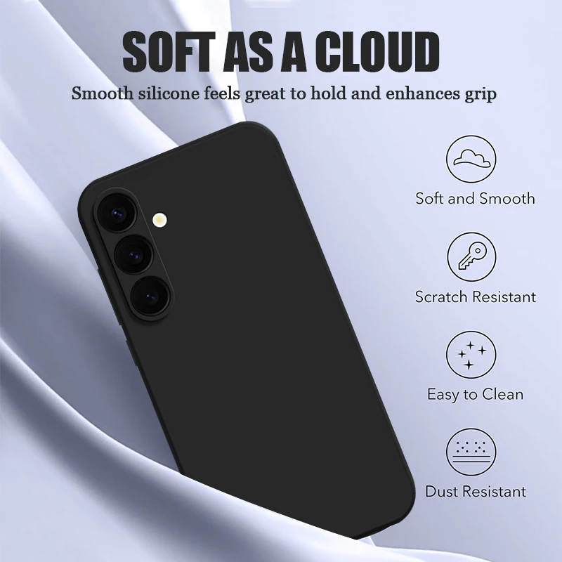 Magnetic Phone Case For Samsung Galaxy S26 S25 S24 S23 S22 Ultra S23 Plus S25 S24 S21 FE For Magsafe Wireless Charge Soft Cover
