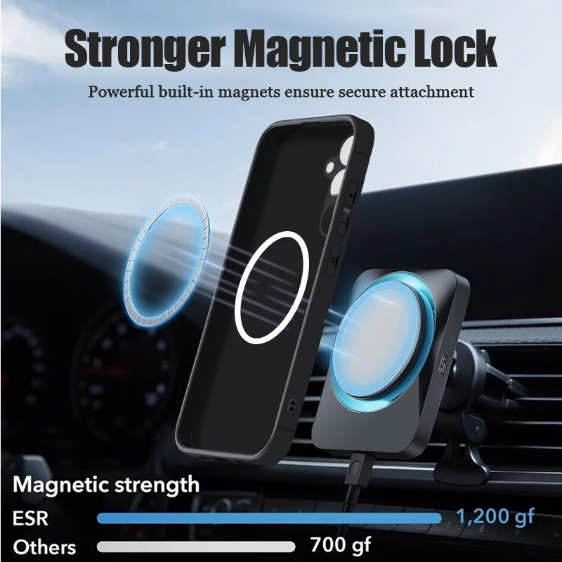 Magnetic Phone Case For Samsung Galaxy S26 S25 S24 S23 S22 Ultra S23 Plus S25 S24 S21 FE For Magsafe Wireless Charge Soft Cover