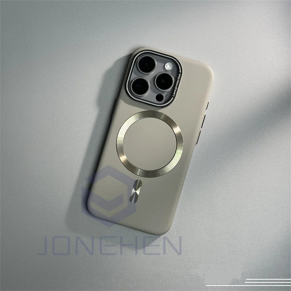 Luxury Solid Color Matte Magnetic Wireless Charge Case For Magsafe For iPhone 15 14 13 12 16 17 18 Pro Max Ultra Thin Hard Cover