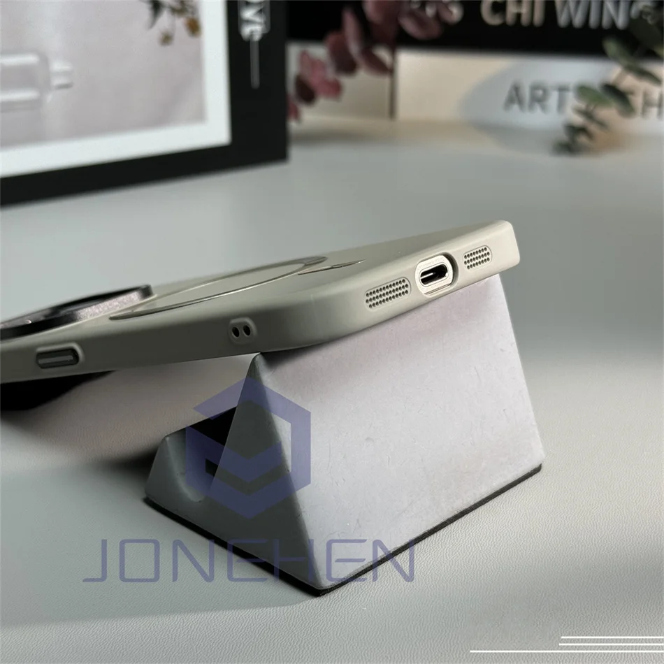 Luxury Solid Color Matte Magnetic Wireless Charge Case For Magsafe For iPhone 15 14 13 12 16 17 18 Pro Max Ultra Thin Hard Cover