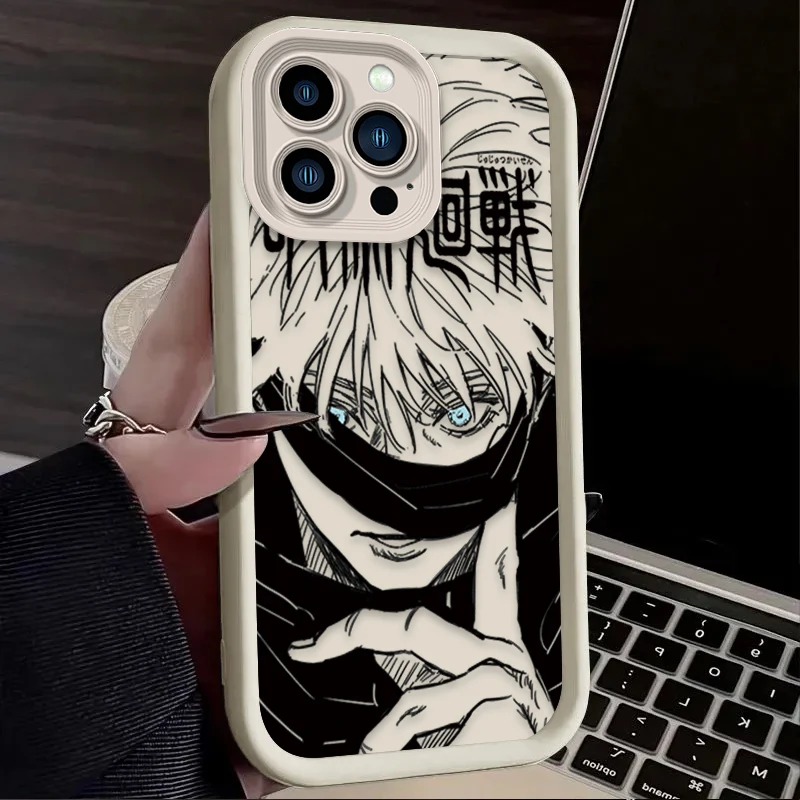 Jujutsu Kaisen Phone Case For OnePlus 12 12R 11 11R 10R 8T Nord CE 2 3 4 Lite 5G Soft Silicone TPU Back Cover