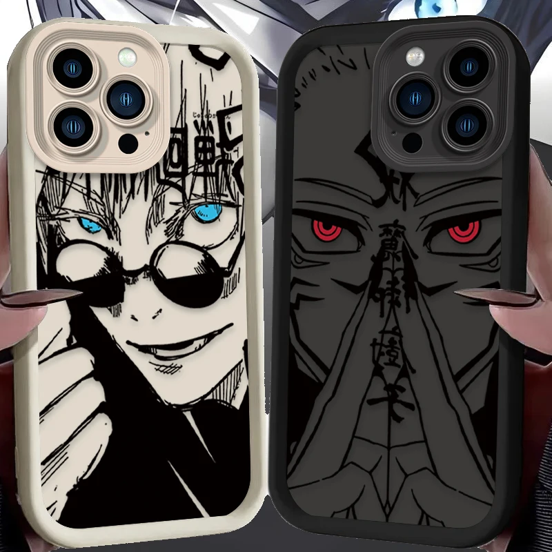 Jujutsu Kaisen Phone Case For OnePlus 12 12R 11 11R 10R 8T Nord CE 2 3 4 Lite 5G Soft Silicone TPU Back Cover