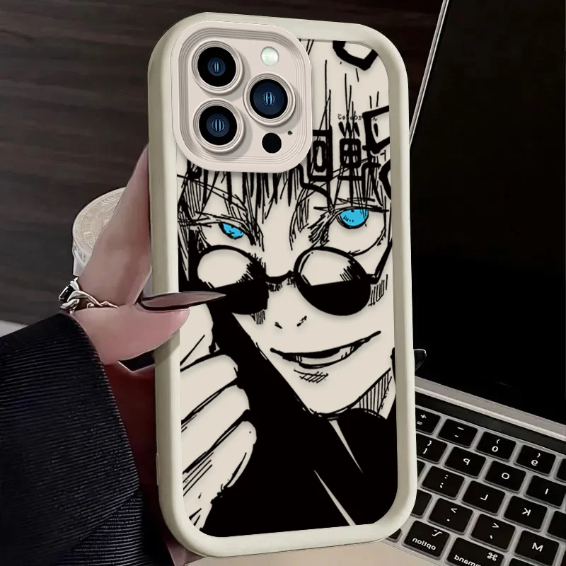 Jujutsu Kaisen Phone Case For OnePlus 12 12R 11 11R 10R 8T Nord CE 2 3 4 Lite 5G Soft Silicone TPU Back Cover