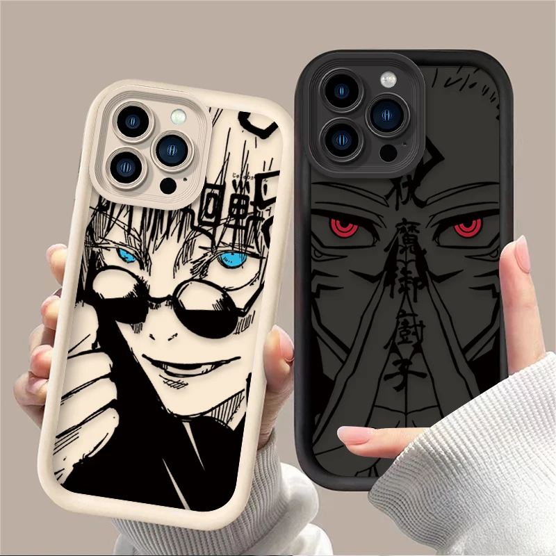 Jujutsu Kaisen Phone Case For OnePlus 12 12R 11 11R 10R 8T Nord CE 2 3 4 Lite 5G Soft Silicone TPU Back Cover
