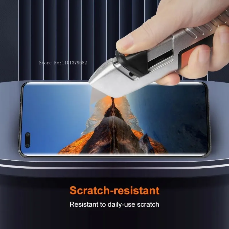9H Curved Four Sides Glue Tempered Glass For Huawei Honor Magic 5 Lite Magic 6 Pro 3PCS HD Screen Protector Glass