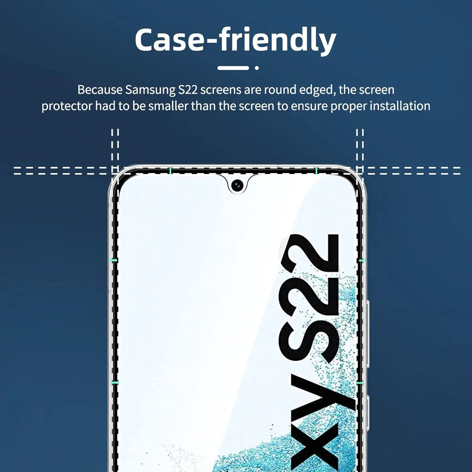 1/4Pcs Tempered Glass For Samsung Galaxy S21 S22 S23 S24 S25 Fingerprint Unlock Screen Protector Glass Film