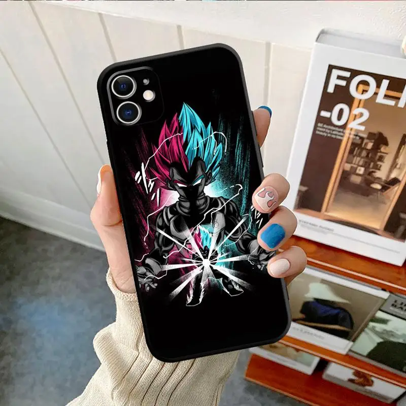 Case For Apple iPhone 13 14 15 11 12 Pro 7 XR X XS Max 8 Plus SE 2022 Phone Cover Shell Dragon Anime