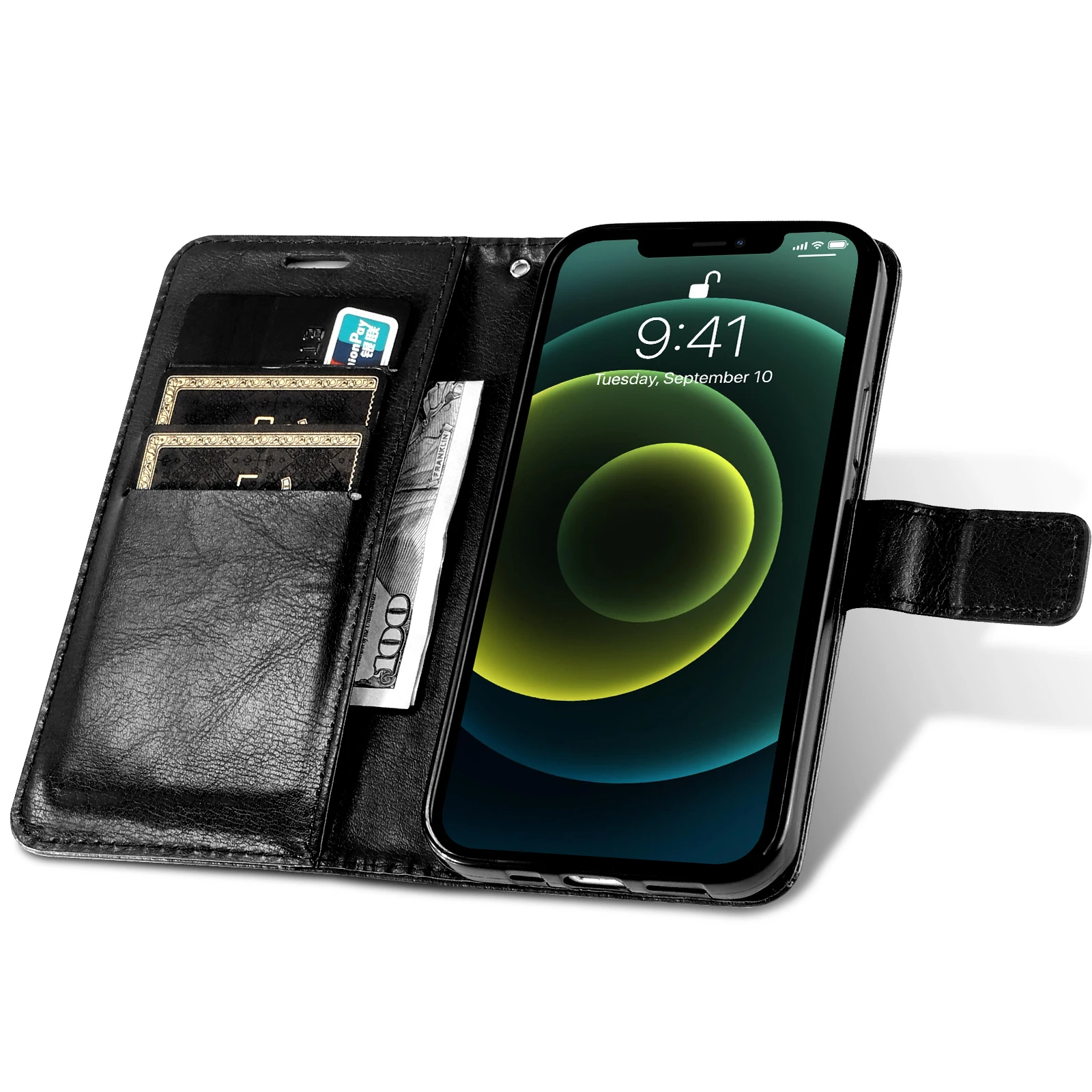 Magnetic Leather Wallet Flip Case for Xiaomi Redmi A3 5 5A 6 6A 7 7A 8 8A 9 9A 9C 10X 11A Pro Plus Prime Cover | Bracket Design