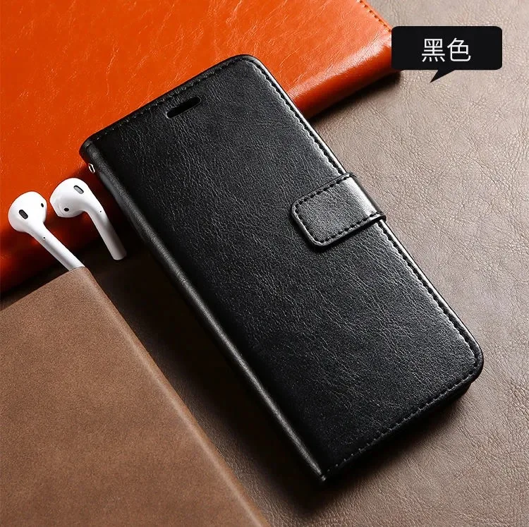 Magnetic Leather Wallet Flip Case for Xiaomi Redmi A3 5 5A 6 6A 7 7A 8 8A 9 9A 9C 10X 11A Pro Plus Prime Cover | Bracket Design