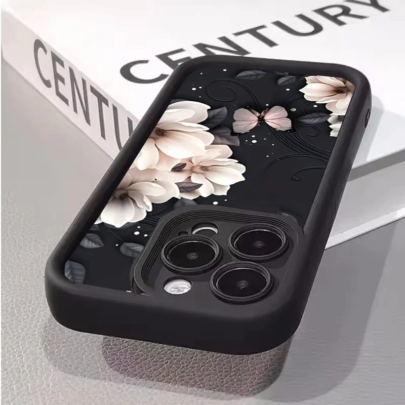 Case for OPPO Reno 13F 12F 11F 7 8 10 11 12 13 Pro 5G Reno 7 4G 5 6 Lite A79 A78 A58 A77 A57 A98 A38 A18 Beautiful Flower Cover