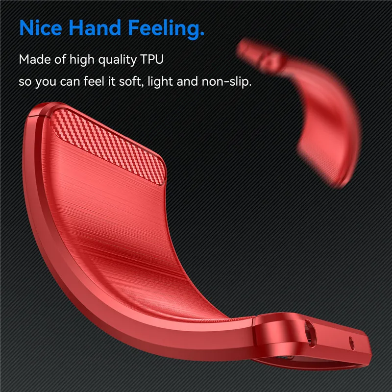 For Motorola Moto G22 G32 G42 G52 G62 G72 G82 Case Silicone Bumper Carbon Fiber TPU Slim Cover For Moto E22 E22i E22S E32 E32S