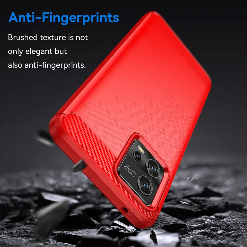 For Motorola Moto G22 G32 G42 G52 G62 G72 G82 Case Silicone Bumper Carbon Fiber TPU Slim Cover For Moto E22 E22i E22S E32 E32S